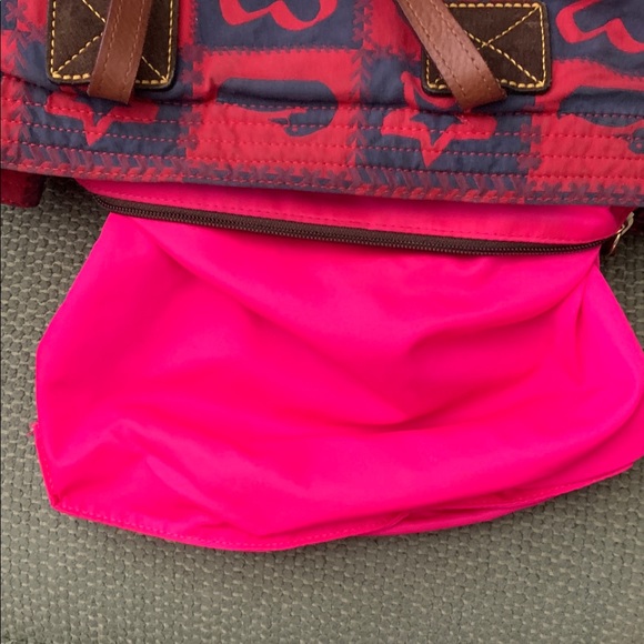 Vintage Dooney and Burke Canvas with Leather Trim - Picture 14 of 15